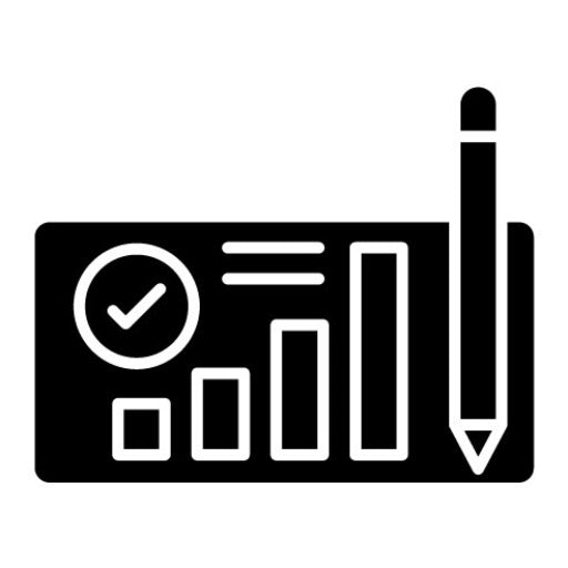 Business Plan Glyph Icon | Finance