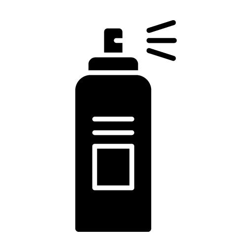 Spray Glyph Icon