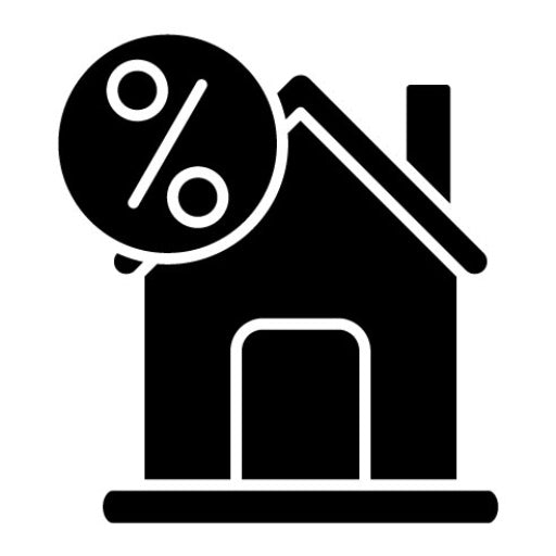 Tax Lien Glyph Icon