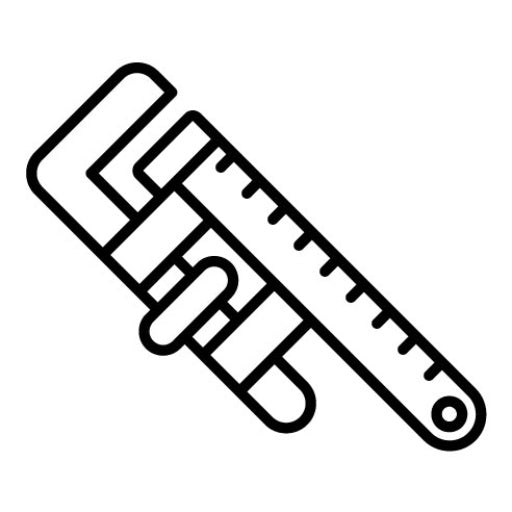 Adjustable Wrench Icon | Plumbing