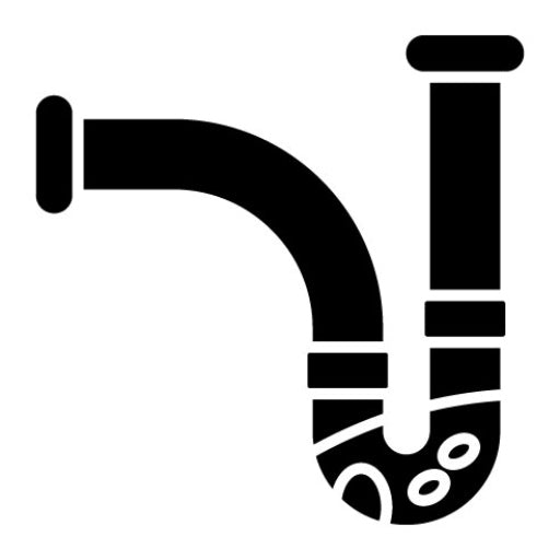 Unclogging Glyph Icon