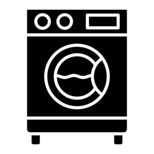 Washing Machine Glyph Icon | Homeware