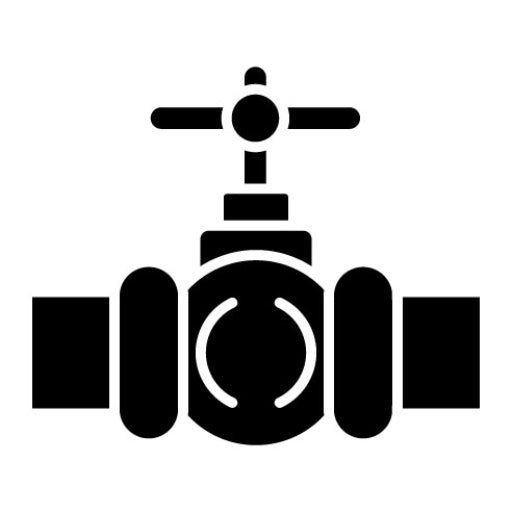 Valve Glyph Icon | Plumbing
