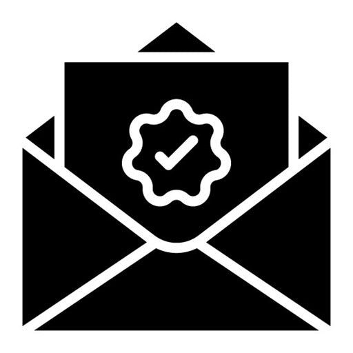 Absentee Voting Glyph Icon