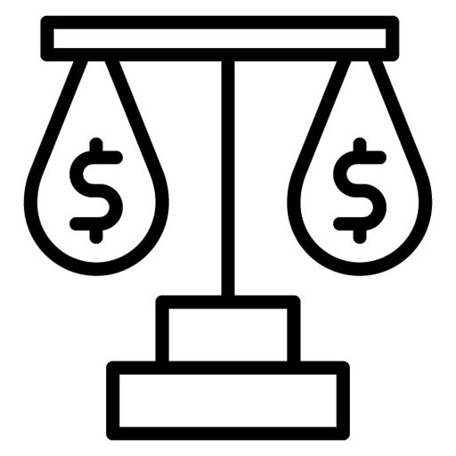 Balanced Budget Icon