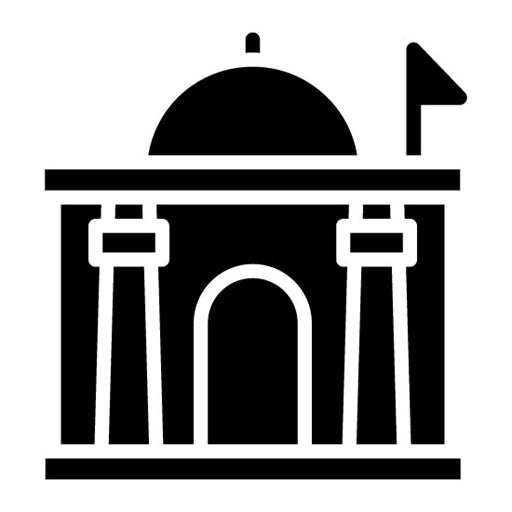 Big Government Glyph Icon
