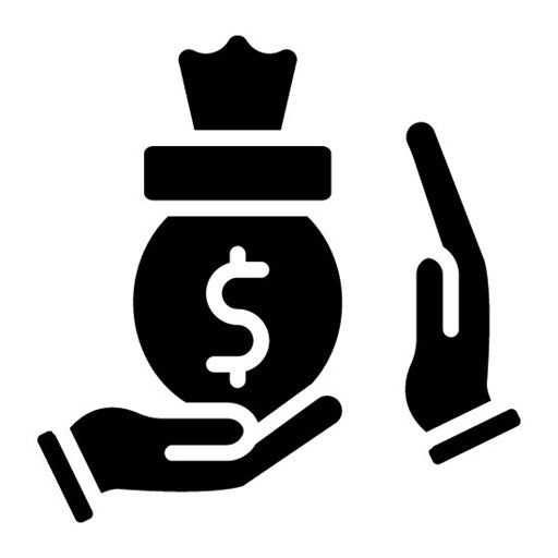 Bribery Glyph Icon