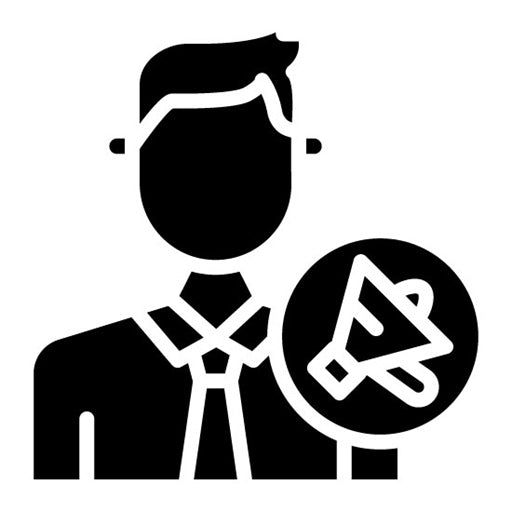 Coattails Glyph Icon