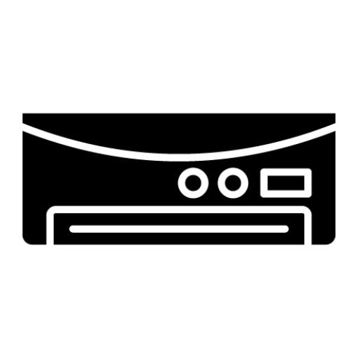 Air Conditioner Glyph Icon | Homeware