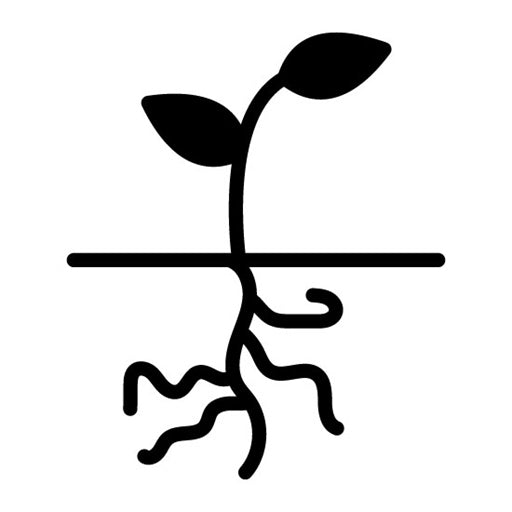 Grass Roots Glyph Icon