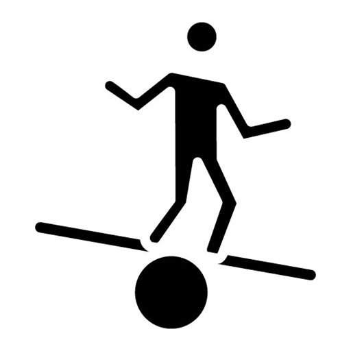 Balancing Glyph Icon