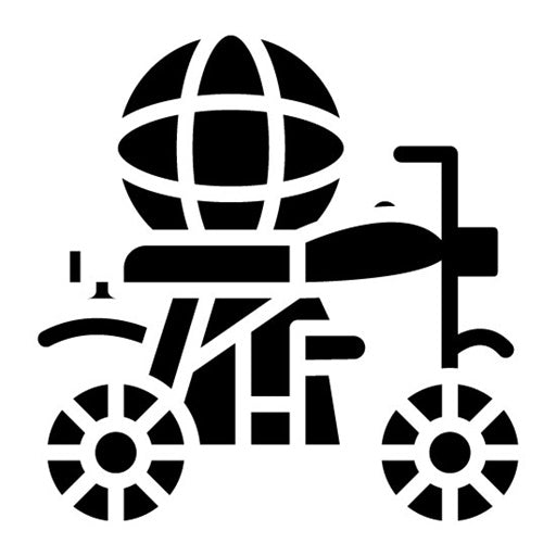 Bike Country Tours Glyph Icon
