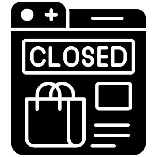 Closed Glyph Icon | Web Store