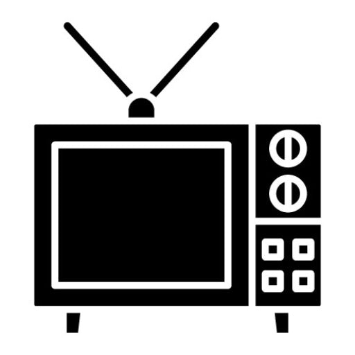 Television Glyph Icon