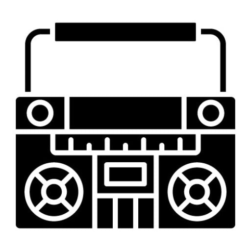 Radio Glyph Icon