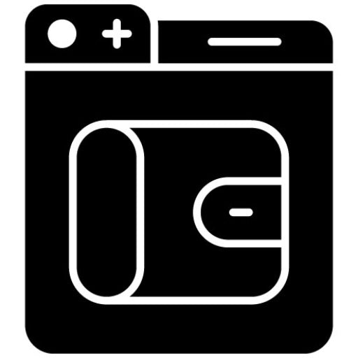 Wallet Glyph Icon