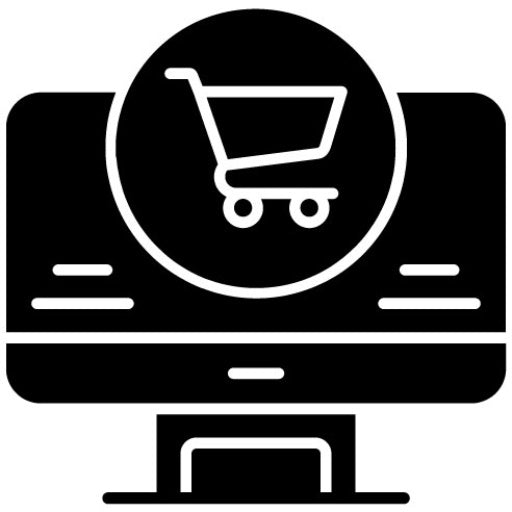Web Store Glyph Icon