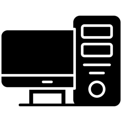 Computer Glyph Icon