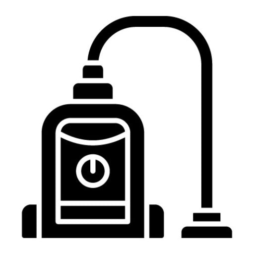 Vacuum Cleaner Glyph Icon