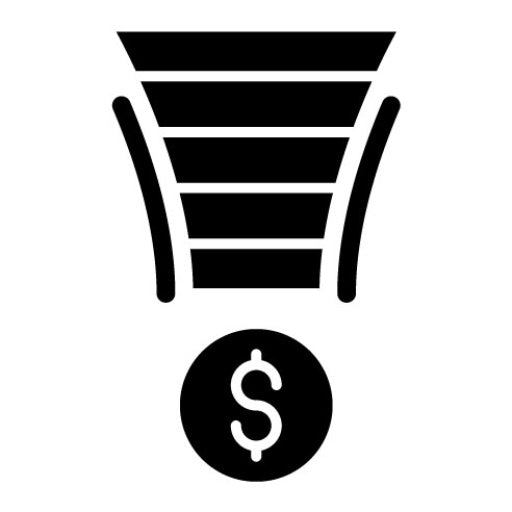 Aida Glyph Icon | Sales
