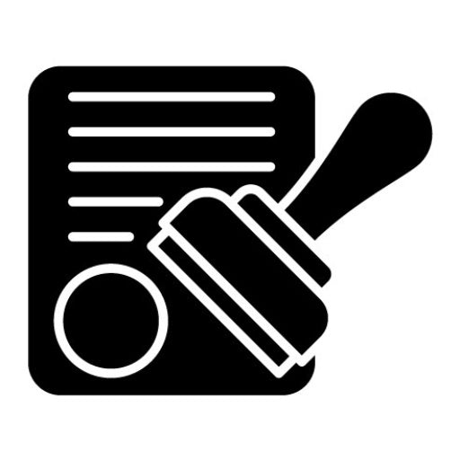 Authority Glyph Icon | Sales