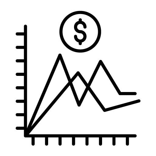 Average Dollar Sale Icon