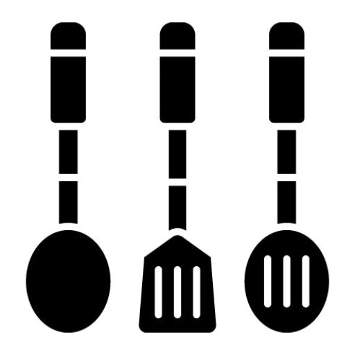 Kitchen Utensil Glyph Icon