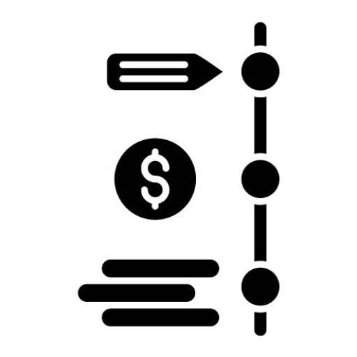 Bant Glyph Icon | Sales