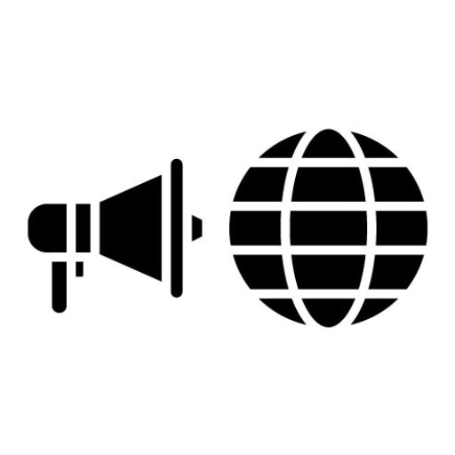 Social Selling Glyph Icon