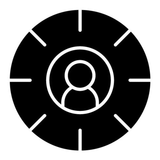 Targeting Glyph Icon | Sales