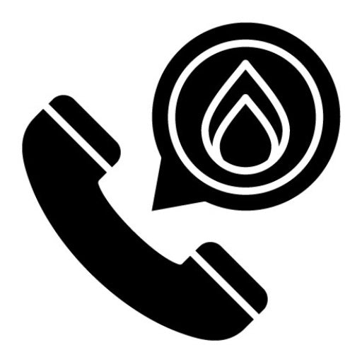 Warm Calling Glyph Icon