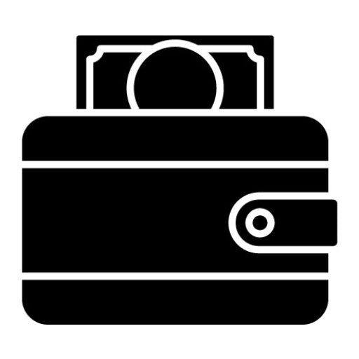 Wallet Glyph Icon | Cyber Monday