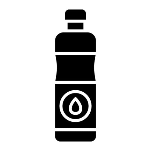 Water Bottle Glyph Icon | Homeware