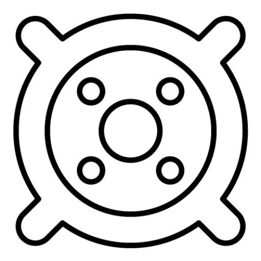 Car Speakers Icon