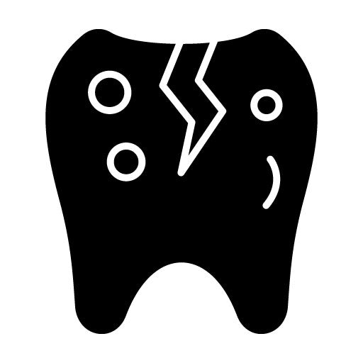 Tooth Problem Glyph Icon