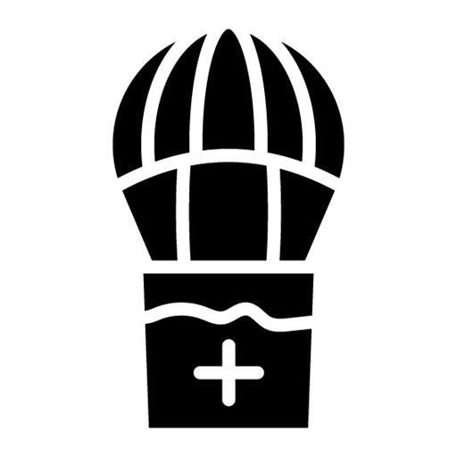 Airdrop Glyph Icon