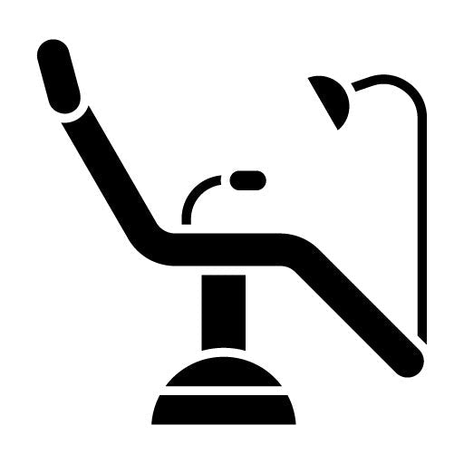 Dental Chair Glyph Icon