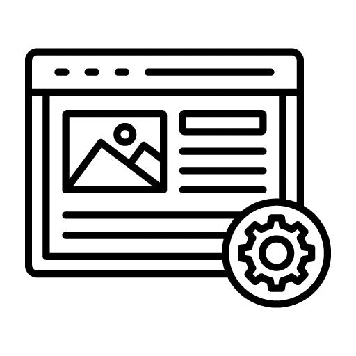 Content Management System Icon | Marketing Technology