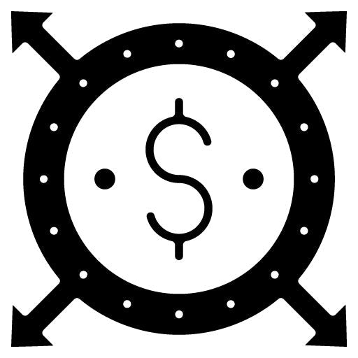 Affiliate Marketing Glyph Icon | Marketing Technology