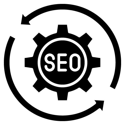 Seo Glyph Icon | Marketing Technology