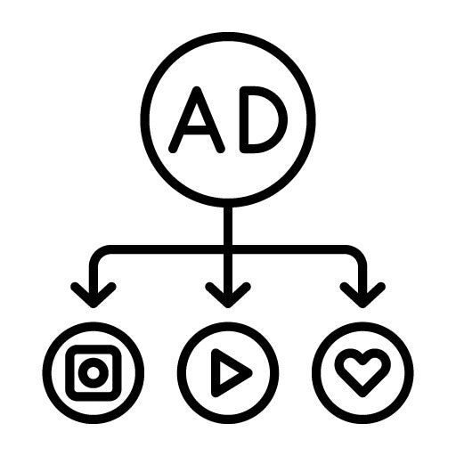 Social Advertising Icon