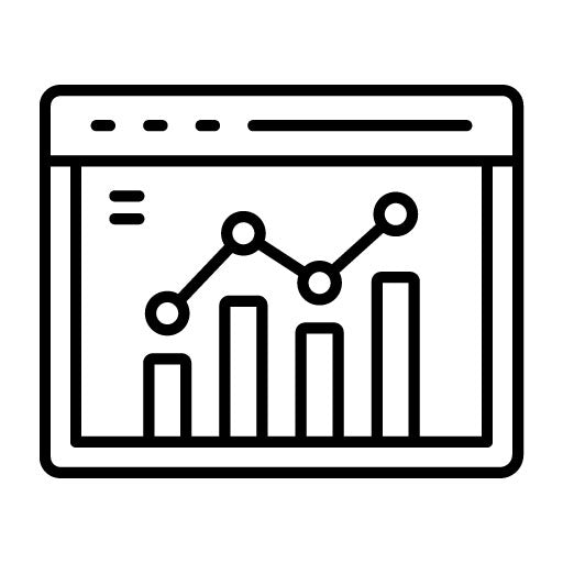 Web Analytics Icon | Marketing Technology