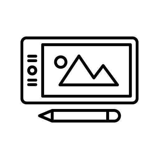 Graphic Tablet Icon