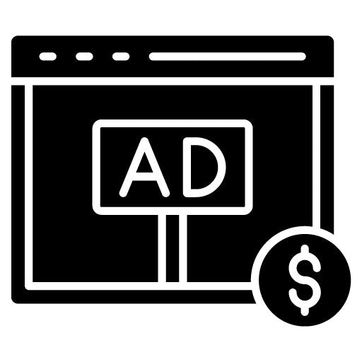 Programmatic Advertising Glyph Icon