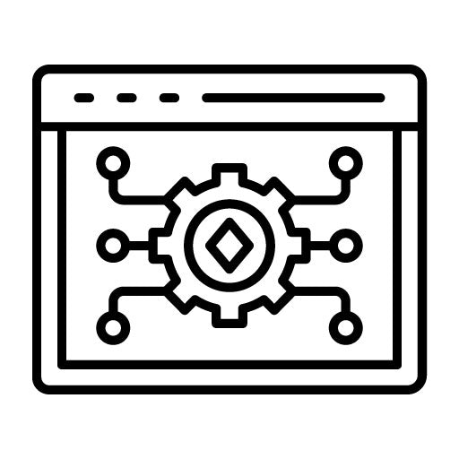 Digital Asset Management Icon