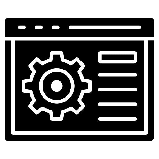 Web Experience Management Glyph Icon