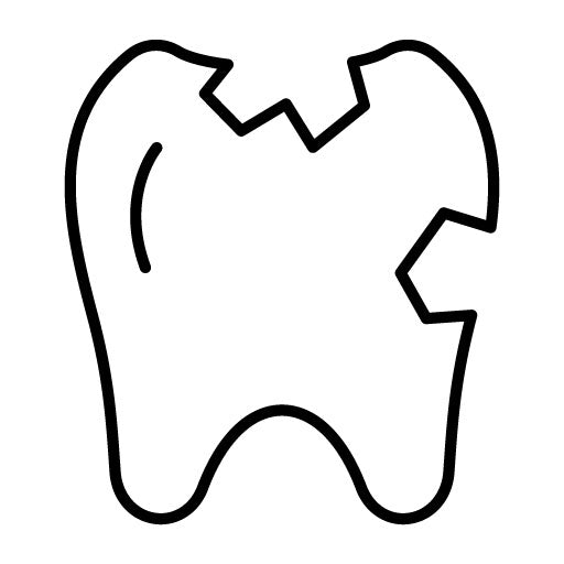 Broken Tooth Icon