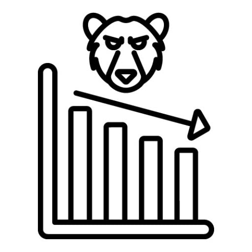 Bear Market Icon