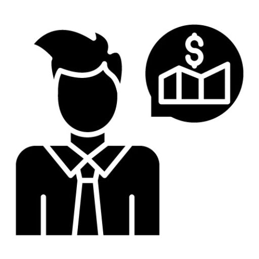 Broker Glyph Icon | Investing