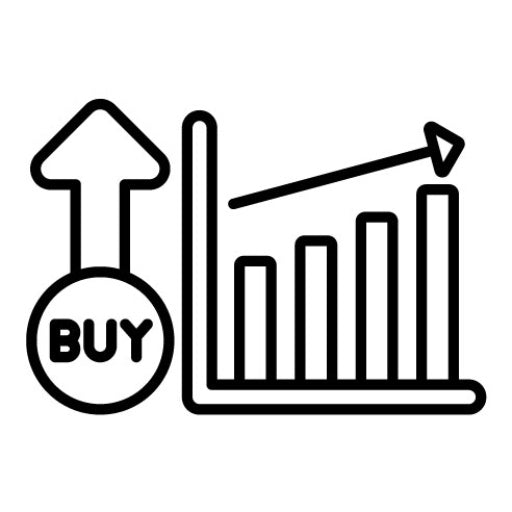 Buy Stocks Icon